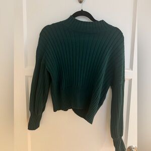 Zaful Green turtleneck sweater